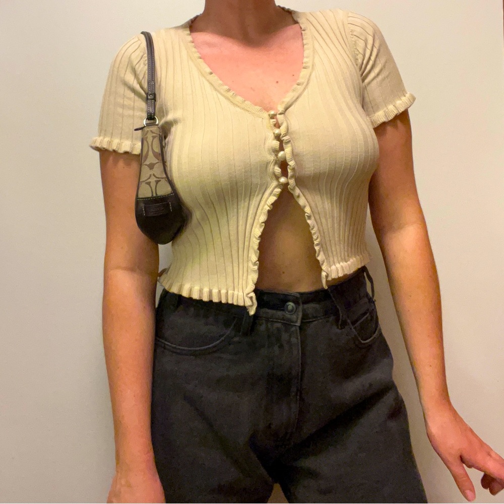 Princess Polly ribbed cardigan